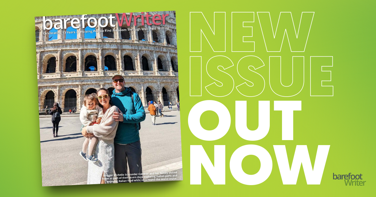 The Barefoot Writer June Issue Announcement
