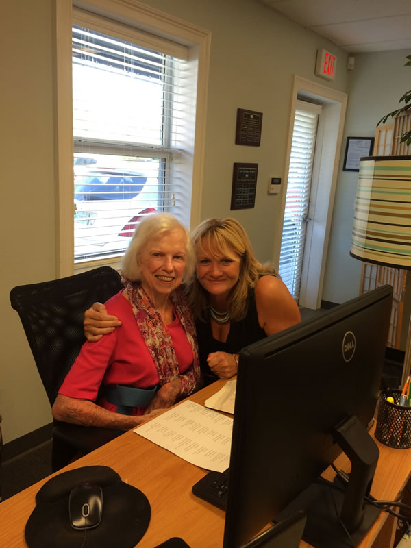 Kathleen Yeakle and Barb Hume